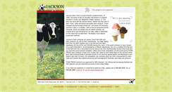 Desktop Screenshot of jacksondairyfarm.com