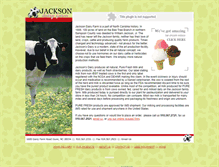 Tablet Screenshot of jacksondairyfarm.com